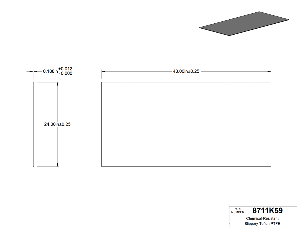 Technical drawing - 8711K59